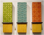 Mixed Media Wall Sculpture